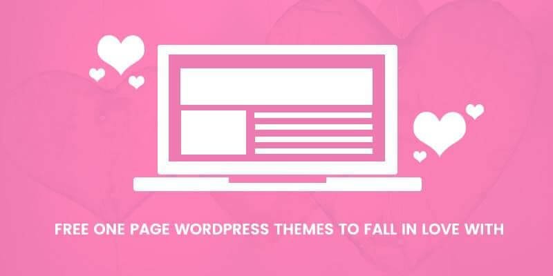 One Page WordPress Themes