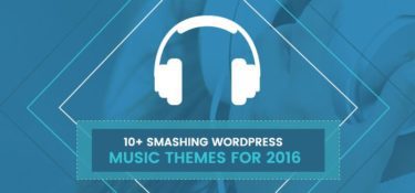 10+ Smashing WordPress Music Themes for 2016