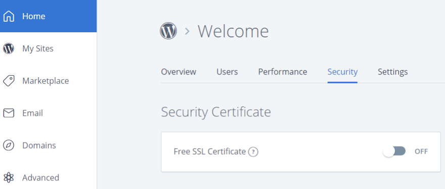 bluehost ssl