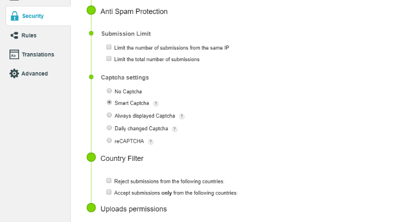 spam protection