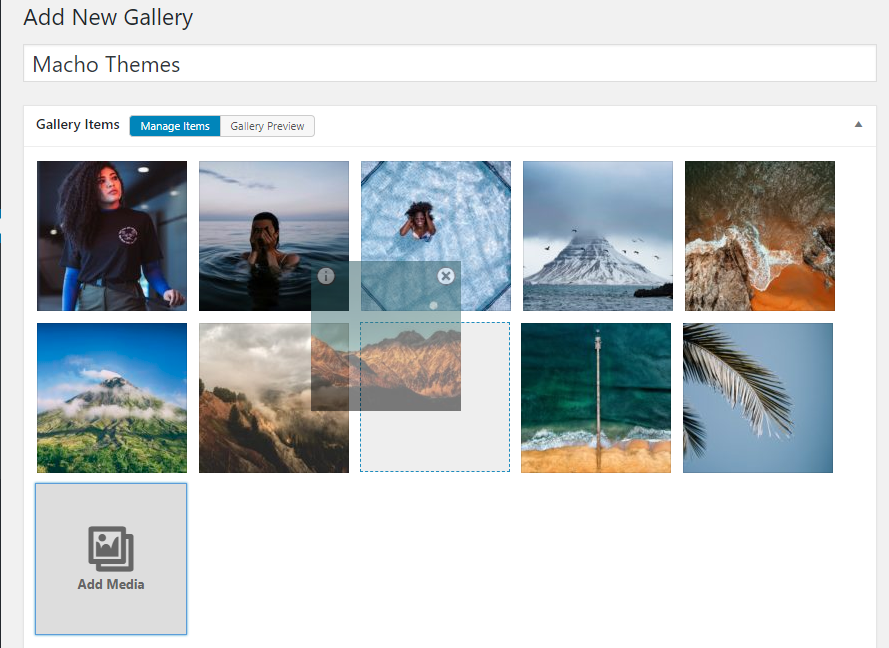 FooGallery order images