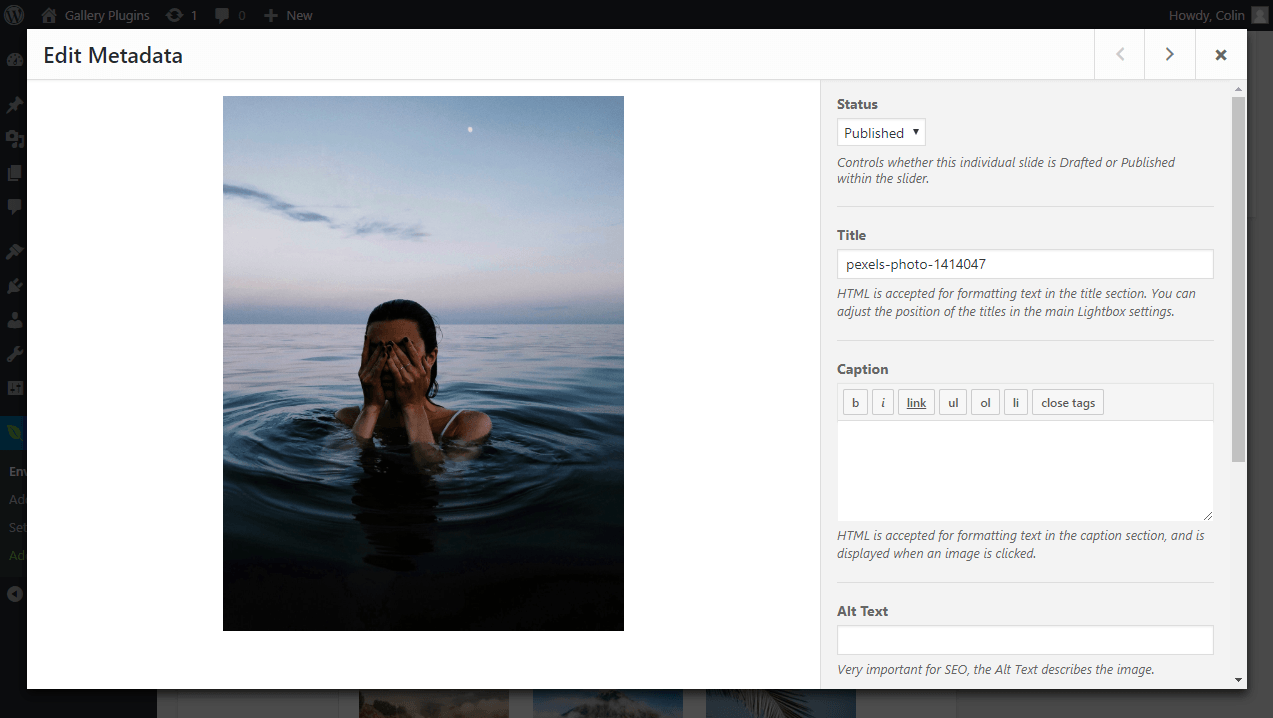 Edit image