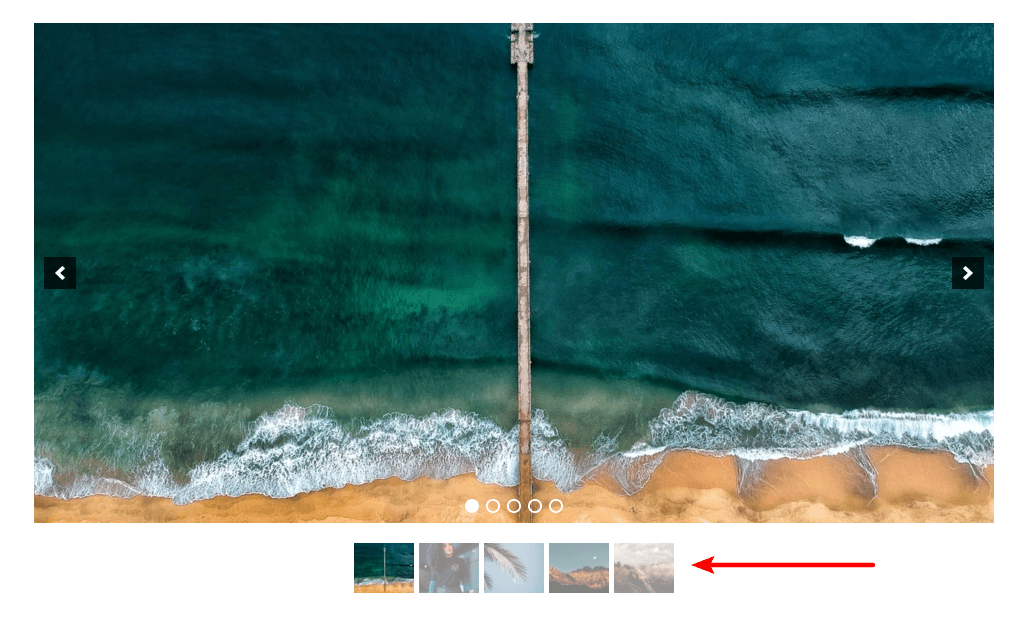 Soliloquy thumbnail navigation