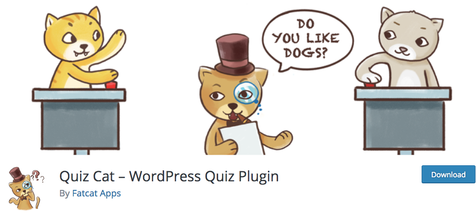 quiz cat plugin wordpress